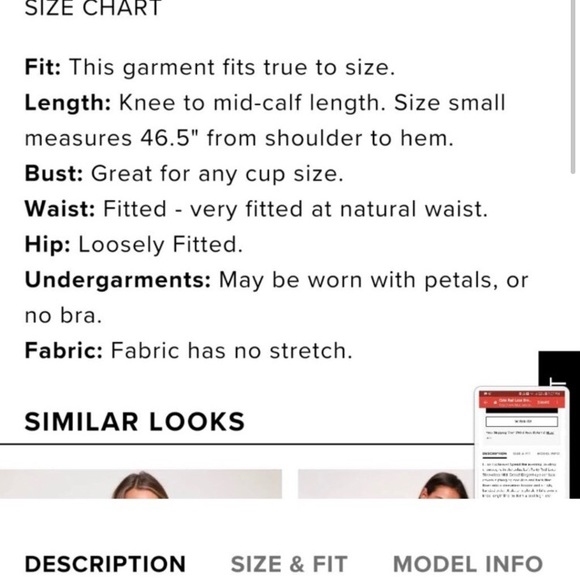 Lulu’s Red Lace Dress - Picture 5 of 6